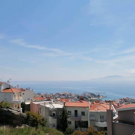 Breathtaking Sea View Apartment Кавала Екстериор снимка
