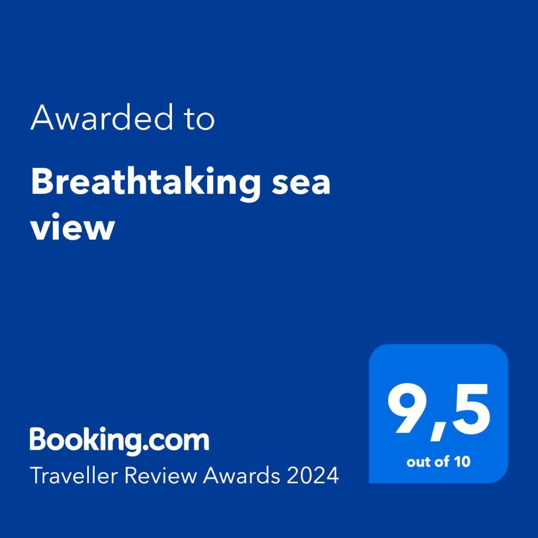 Breathtaking Sea View Apartment Кавала Екстериор снимка
